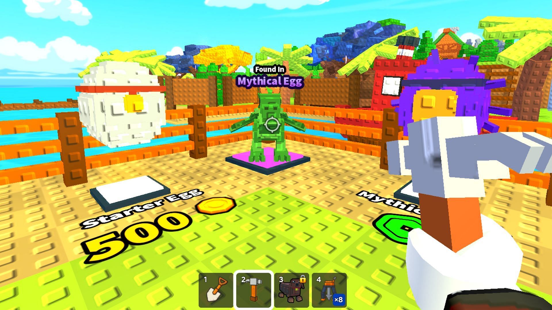 The Dragon pet is extremely rare (Image via Roblox)